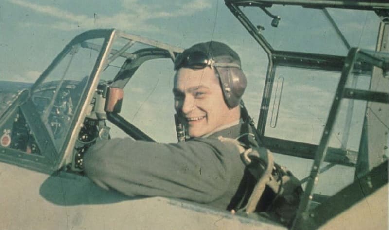 Вальтер Хортен, командир истребительной группы Люфтваффе III/JG 26, а в будущем – авиаконструктори